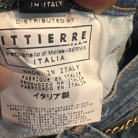 D&G Dolce & Gabbana Women's Jeans Chain  Italy Size 30 - Picture 8 of 11